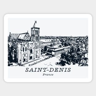 Saint-Denis - France Sticker